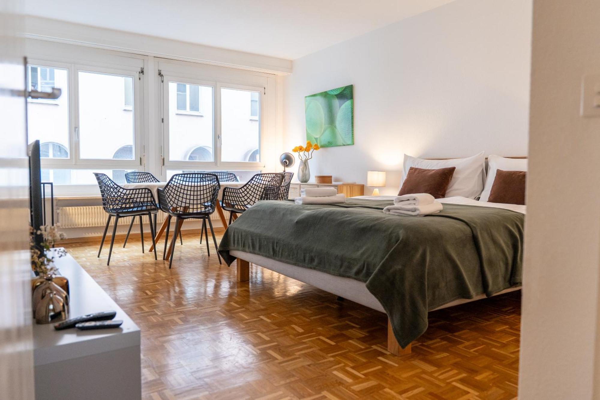 Gemuetliche Grosse Wohnung Naehe Uni Basilea Exterior foto